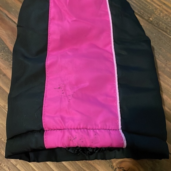 Pacific Trail Snow Jumpsuit Bib Black Pink Zip Closure Cold Weather Sz 12 Months - Picture 8 of 8